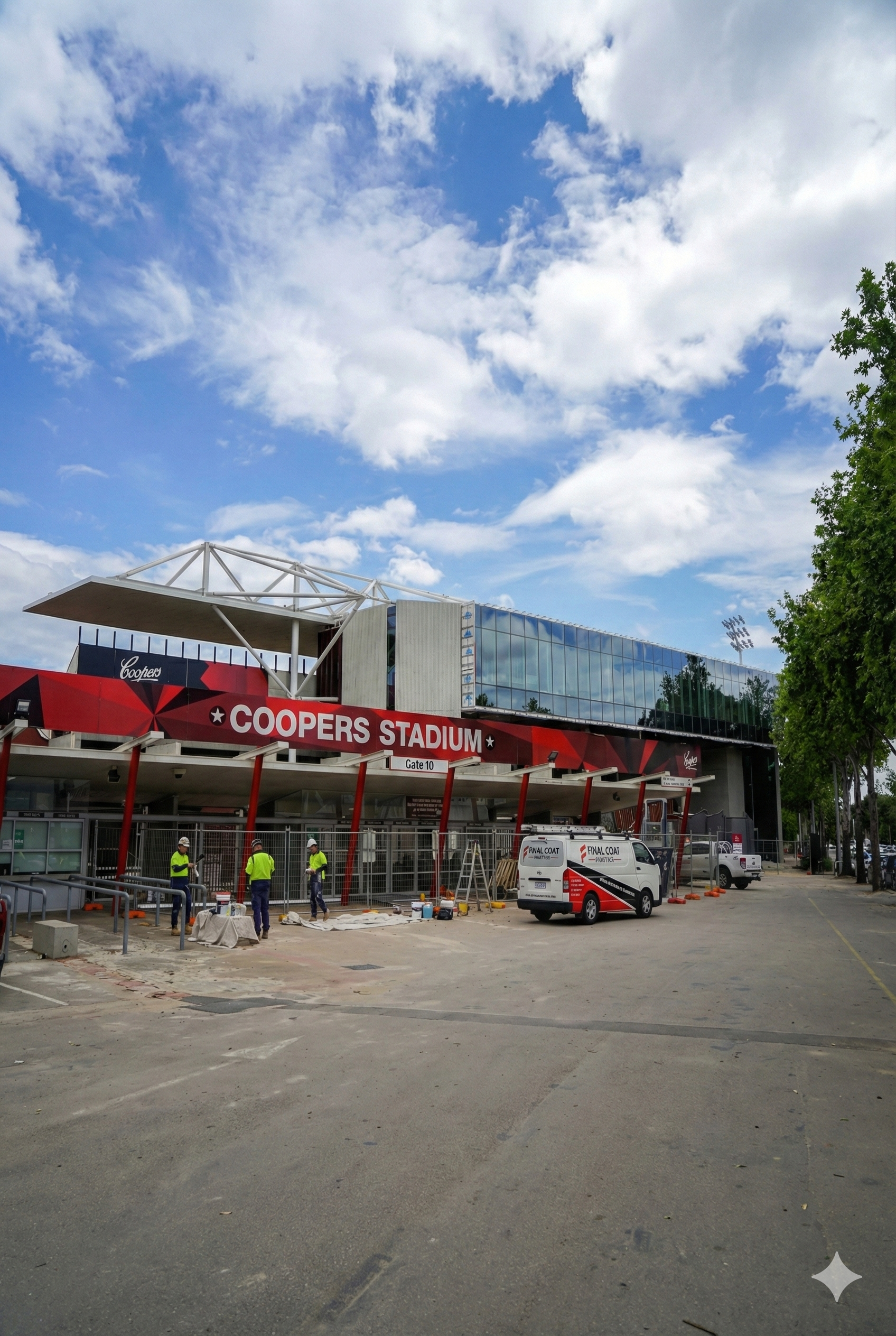 Commercial final coat